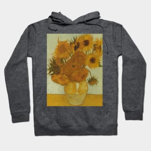 Sunflowers in a Vase by Vincent van Gogh Hoodie